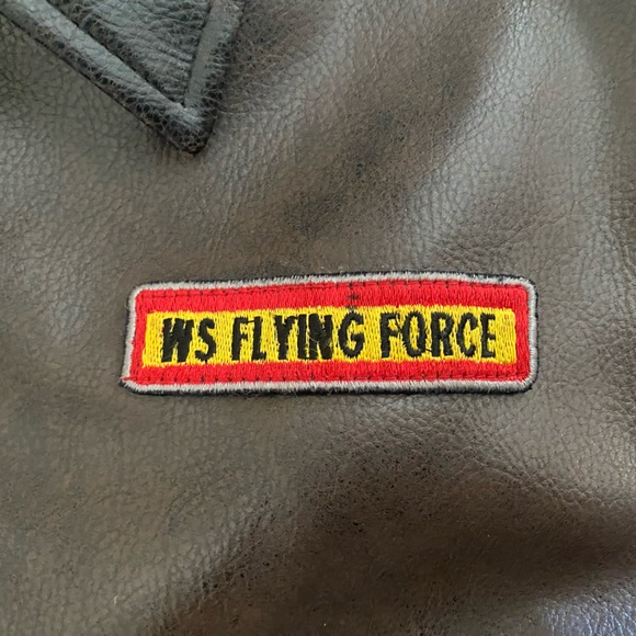 Patched Leather jacket - Picture 4 of 7